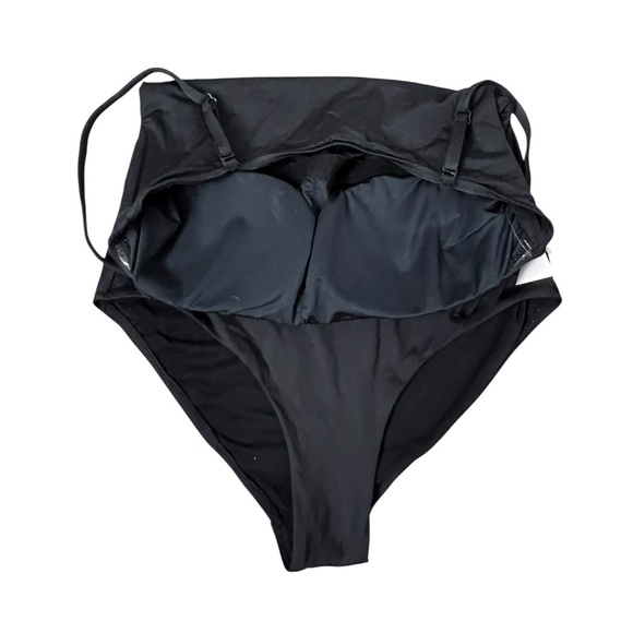 Sea Level Eco Essentials High Leg Bandeau One Piece - Picture 8 of 10